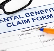 Dental insurance claim form