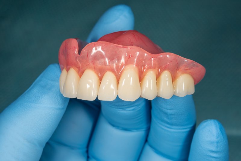 full upper denture