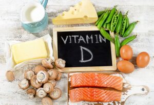 Vitamin D rich foods. 